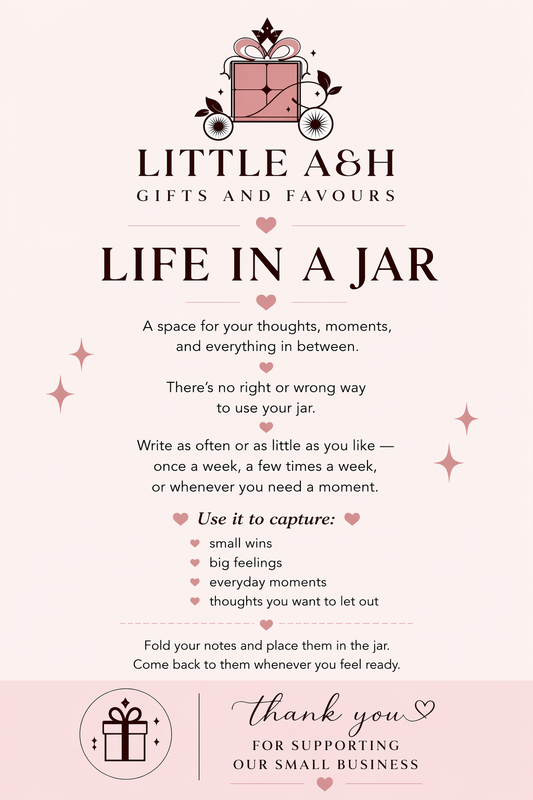 Life in a Jar – Journaling Gift Jar | Timeless Collection